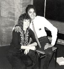 Gaynell with Michael Jackson
